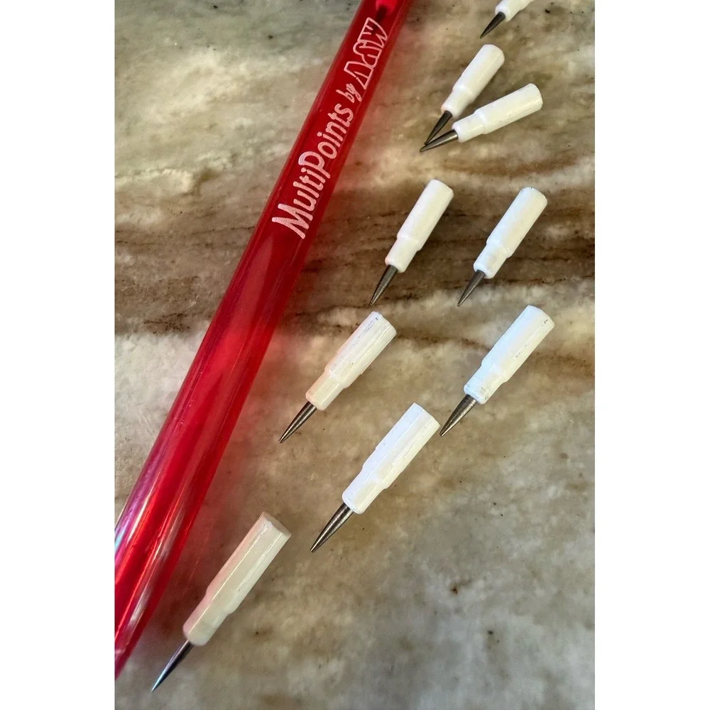 8  Vintage Multipoint Stacking Pencils, 11 leads per pencil
